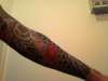 Koi sleeve tattoo