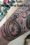 Pocket watch tattoo by Craig Holmes