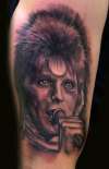 Ziggy Stardust tattoo
