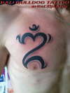 bali OM symbol tattoo