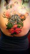flowers tattoo