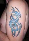 blue dragon tattoo