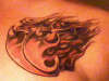 Devil Tat tattoo