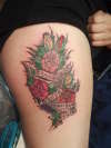 leg tattoo