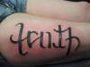 leg tattoo