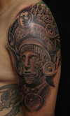 Mayan Warrior tattoo