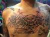 Owl Chest Piece tattoo