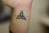Triquetra tattoo