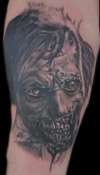 Zombie tattoo