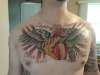 chest piece tattoo