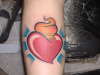 sacred heart tattoo