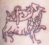 Maes Howe dragon tattoo