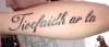 lettering tattoo