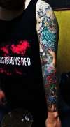 some skeletons, and skull tattoo