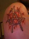 Anarchy tattoo