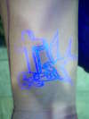 Blacklite tattoo