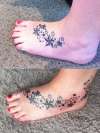 Foot extention tattoo