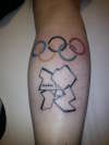 London 2012 Olympics Tattoo