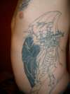Reaper hitting the pipe :) tattoo
