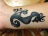 Seahorse tattoo