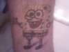 Spongebob Squarepants tattoo