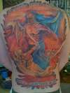 devil and angel tattoo