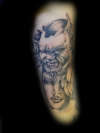 horror tattoo