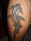 Tribal Hammerhead tattoo
