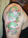 My Little Green Dragon. tattoo