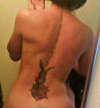 snake and lotus tattoo