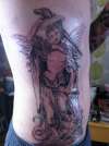 st micheal tattoo side