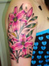 stargazer lilly tattoo