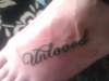 unloved tattoo