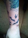 Batman Bats tattoo