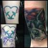 Boston Terrier tattoo