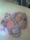 Cleveland Browns tattoo