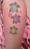 Colorful Turtles Tattoo