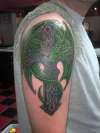 Dragon Cross tattoo