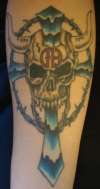 Pantera forearm tattoo