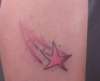 Shooting Star tat tattoo