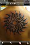 Sun Spiral tattoo