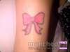 my pink bow tattoo