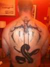 sword and snake tattoo
