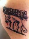 Chupacabra tattoo