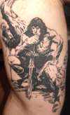 Conan The Barbarian tattoo