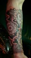Flower power tattoo