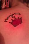 Mommy's Girl w Crown tattoo