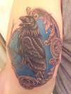 Raven Cameo tattoo