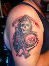 Sons Of Anarchy Reaper tattoo