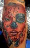 day of the dead tattoo